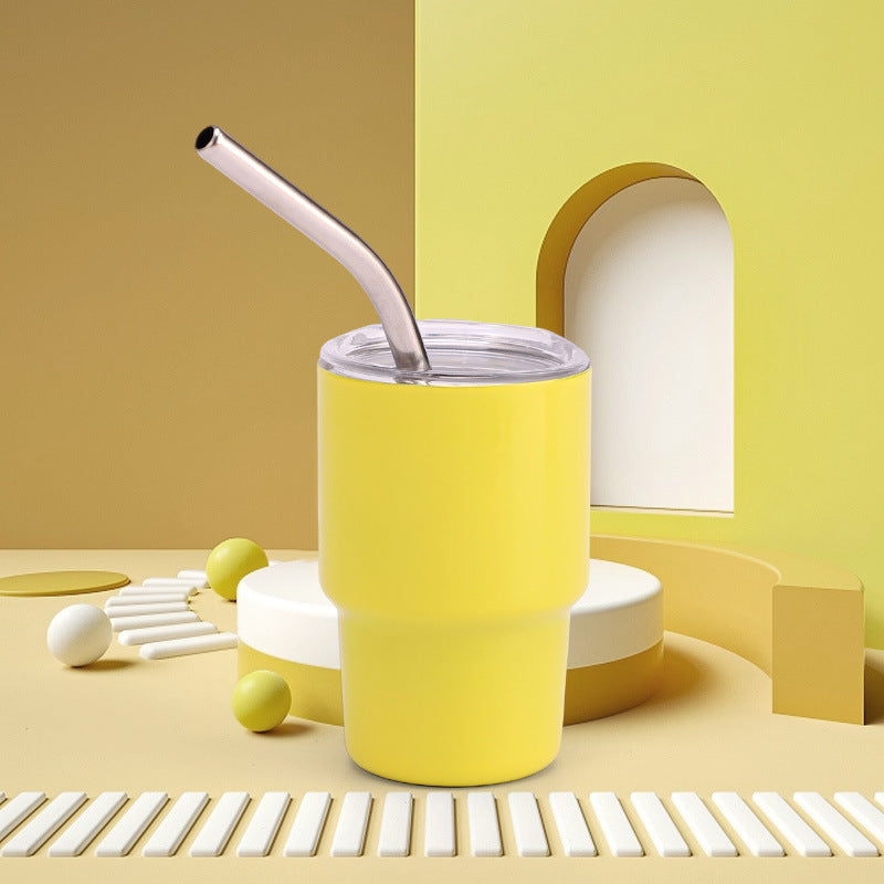 Wholesale Tumbler Ice Bullies Cup Stainless Steel Shot Glass 3oz Household Straw Cup Car Car Cup